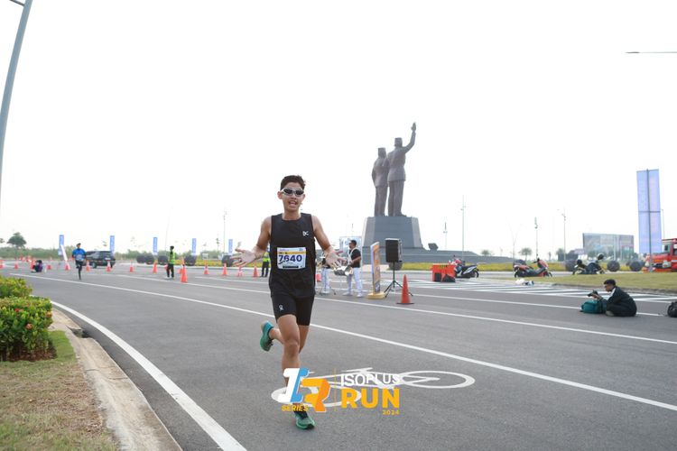 Race photo from ISOPlus Run 2024 Jakarta