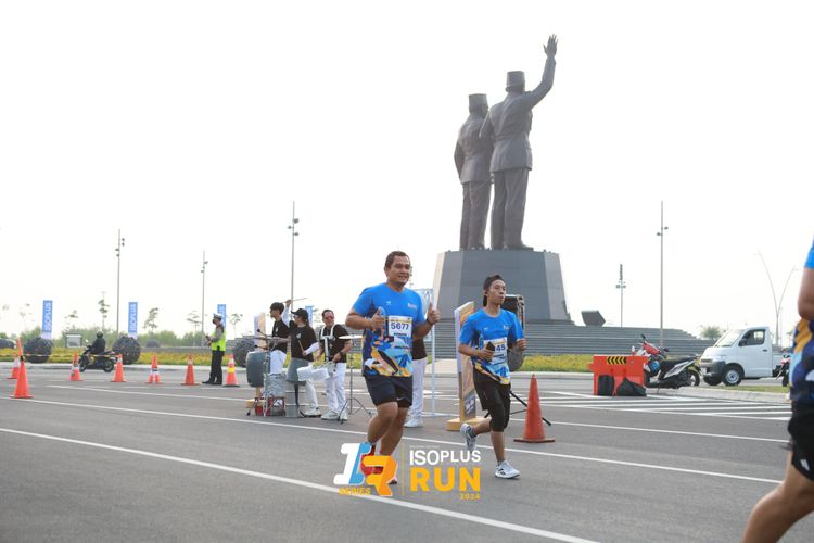 Race photo from ISOPlus Run 2024 Jakarta