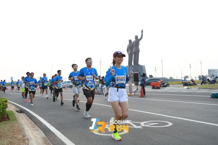 Race photo from ISOPlus Run 2024 Jakarta