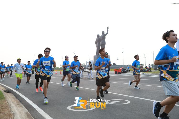 Race photo from ISOPlus Run 2024 Jakarta