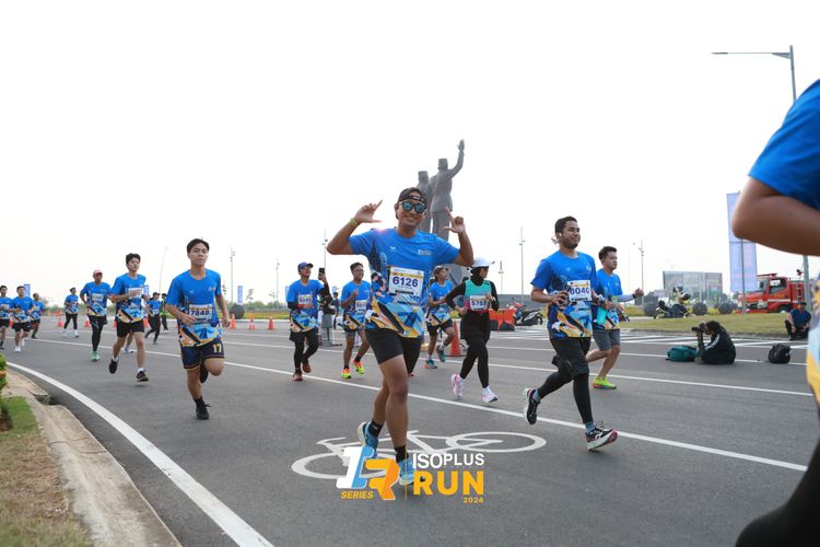Race photo from ISOPlus Run 2024 Jakarta