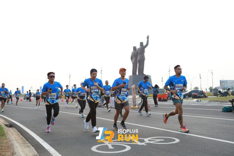 Race photo from ISOPlus Run 2024 Jakarta