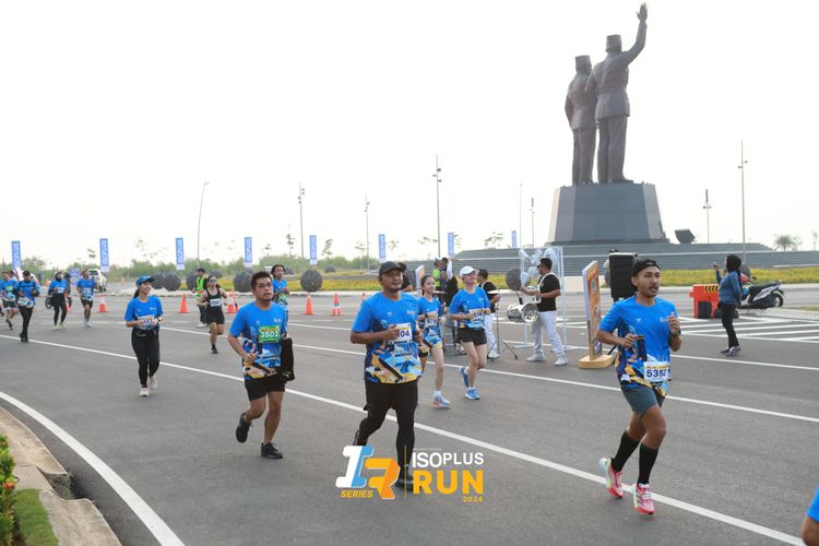 Race photo from ISOPlus Run 2024 Jakarta