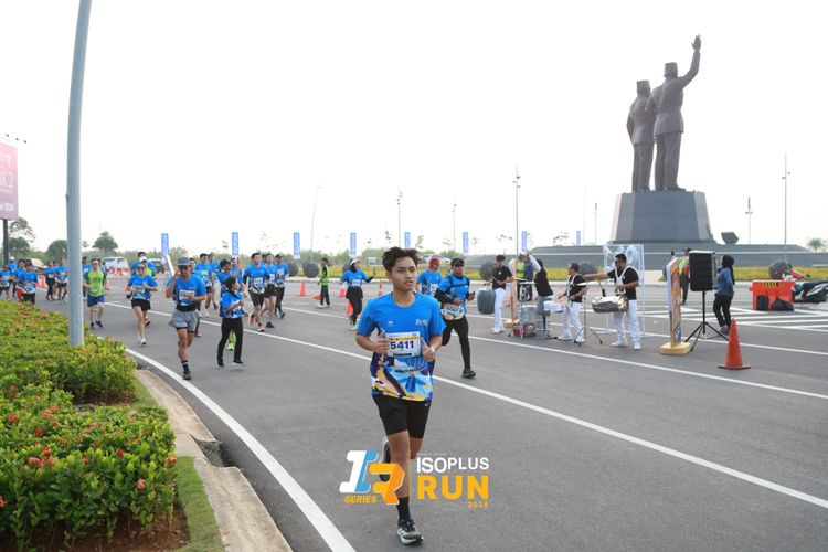 Race photo from ISOPlus Run 2024 Jakarta