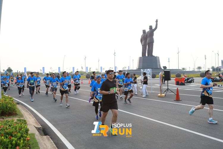 Race photo from ISOPlus Run 2024 Jakarta