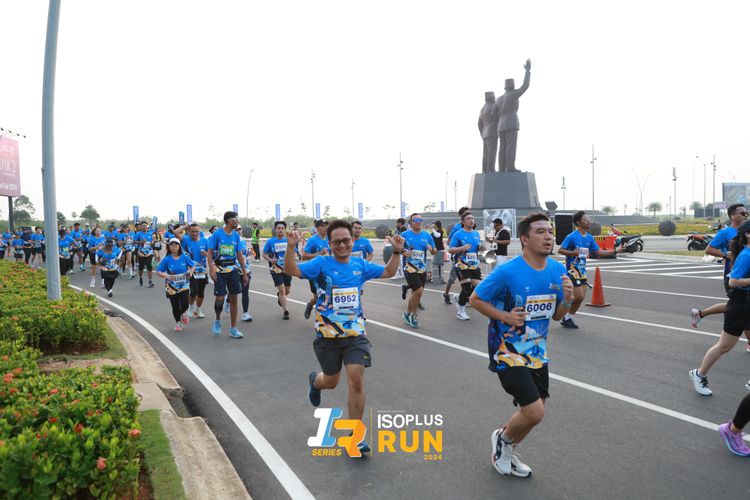 Race photo from ISOPlus Run 2024 Jakarta