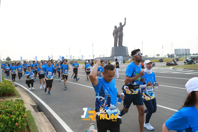 Race photo from ISOPlus Run 2024 Jakarta