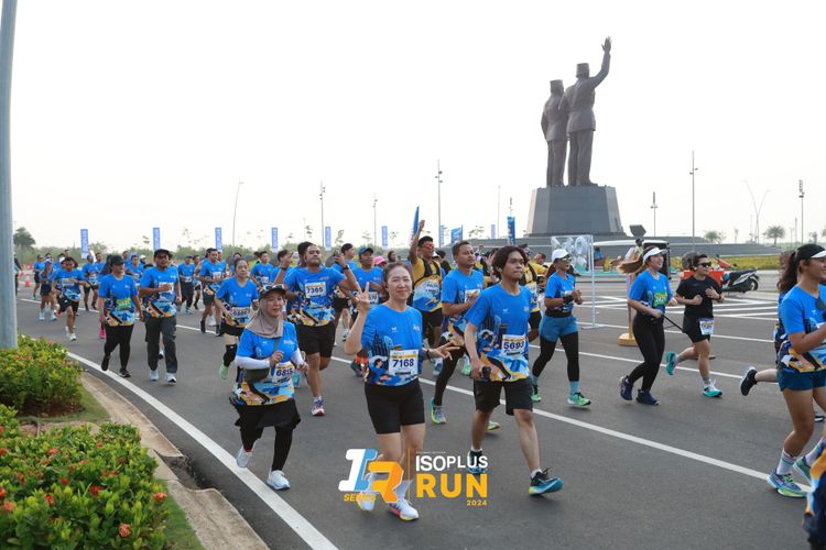 Race photo from ISOPlus Run 2024 Jakarta
