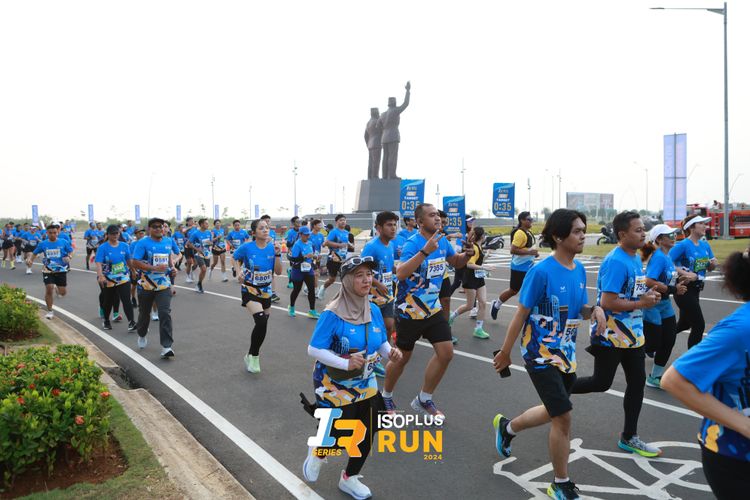 Race photo from ISOPlus Run 2024 Jakarta