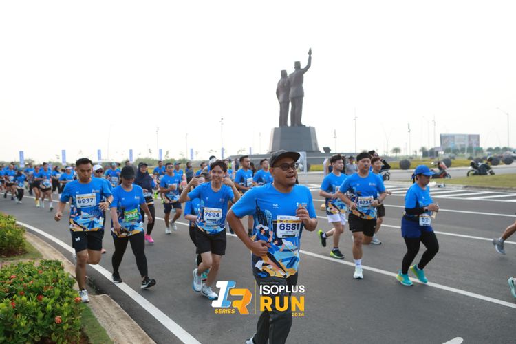 Race photo from ISOPlus Run 2024 Jakarta