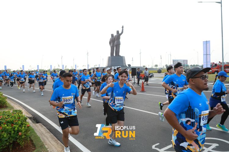 Race photo from ISOPlus Run 2024 Jakarta
