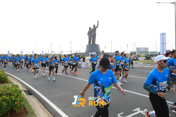 Race photo from ISOPlus Run 2024 Jakarta
