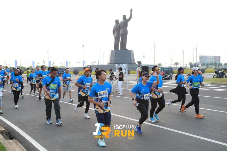 Race photo from ISOPlus Run 2024 Jakarta