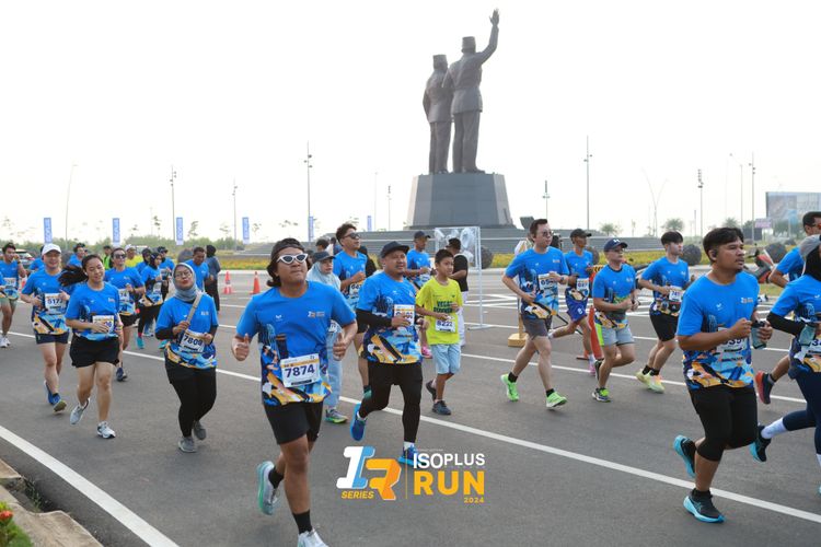 Race photo from ISOPlus Run 2024 Jakarta