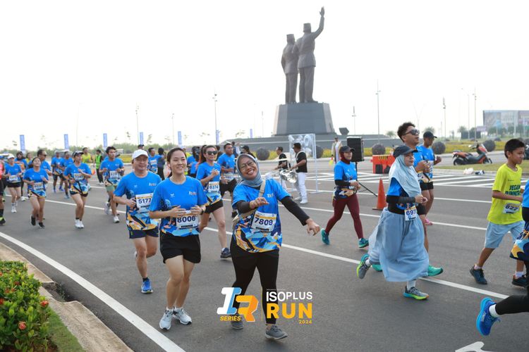 Race photo from ISOPlus Run 2024 Jakarta
