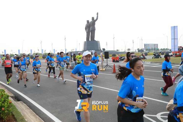 Race photo from ISOPlus Run 2024 Jakarta