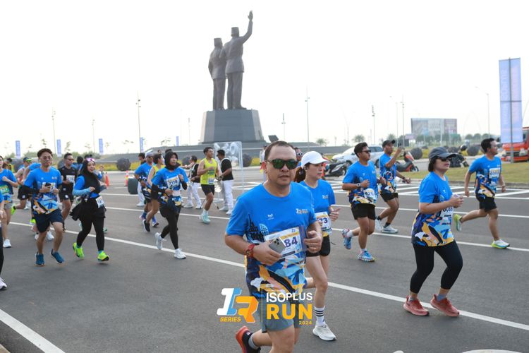 Race photo from ISOPlus Run 2024 Jakarta