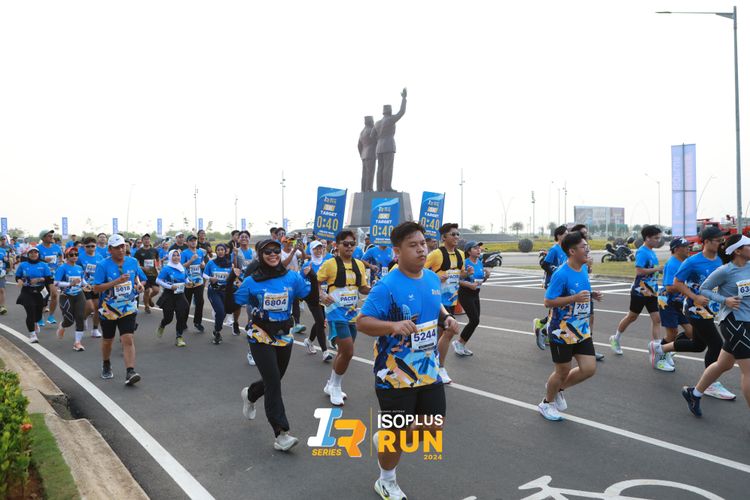 Race photo from ISOPlus Run 2024 Jakarta