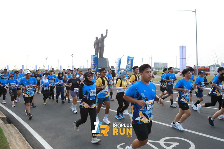 Race photo from ISOPlus Run 2024 Jakarta