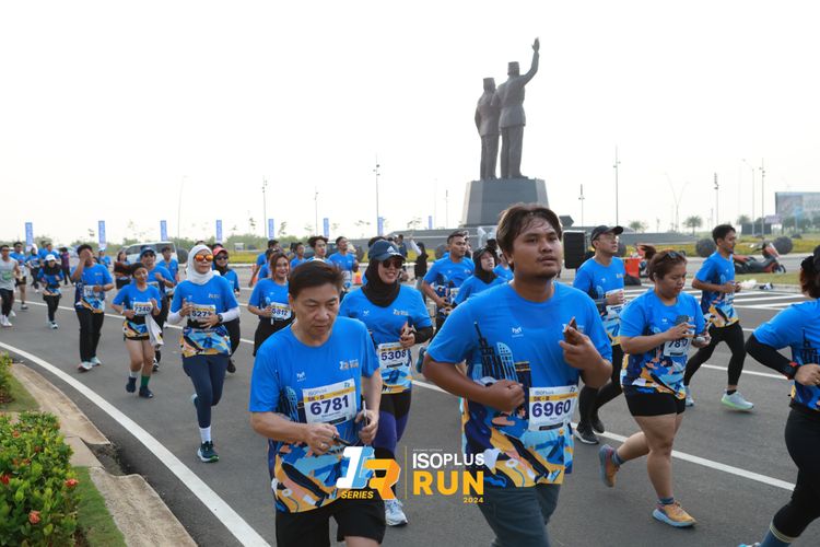 Race photo from ISOPlus Run 2024 Jakarta