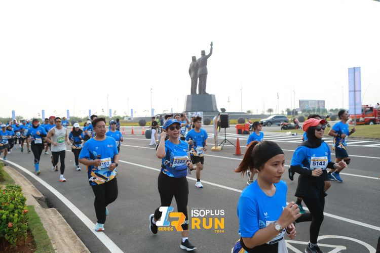Race photo from ISOPlus Run 2024 Jakarta