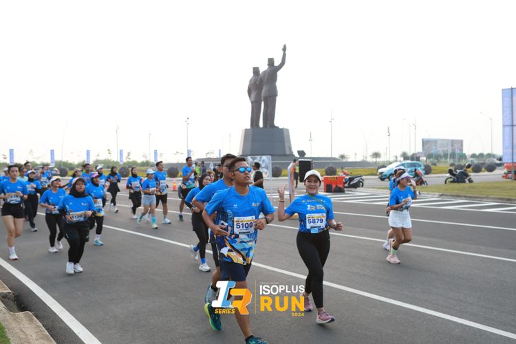 Race photo from ISOPlus Run 2024 Jakarta
