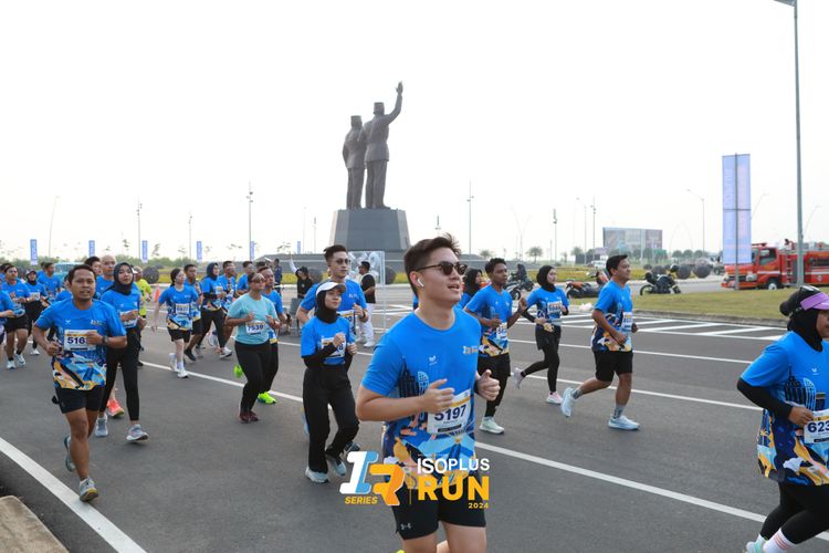 Race photo from ISOPlus Run 2024 Jakarta
