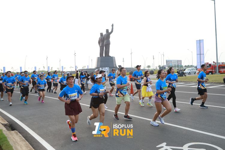 Race photo from ISOPlus Run 2024 Jakarta