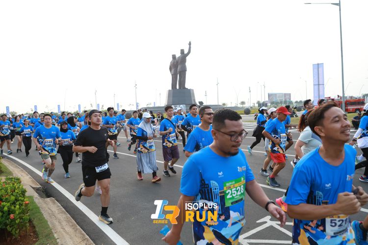 Race photo from ISOPlus Run 2024 Jakarta