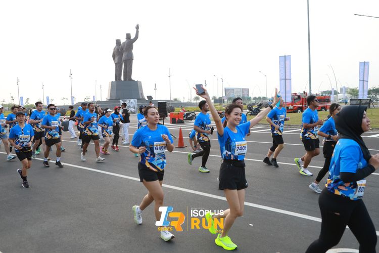 Race photo from ISOPlus Run 2024 Jakarta