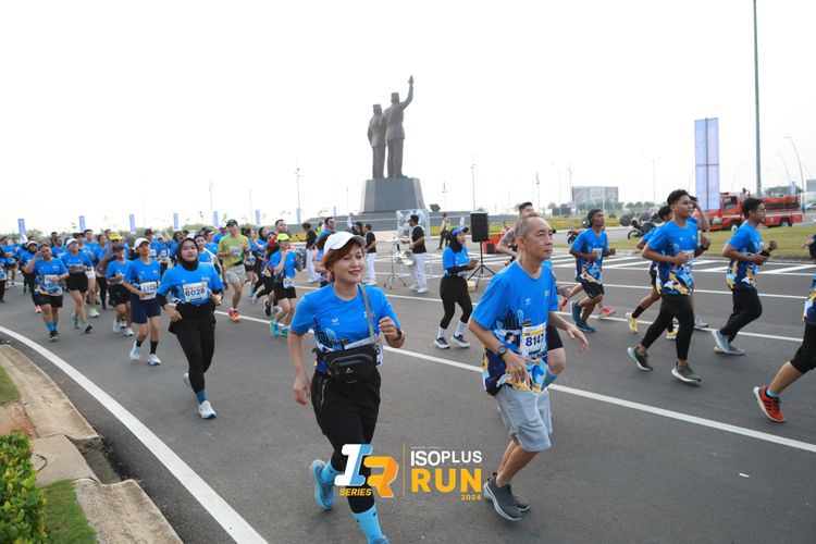 Race photo from ISOPlus Run 2024 Jakarta