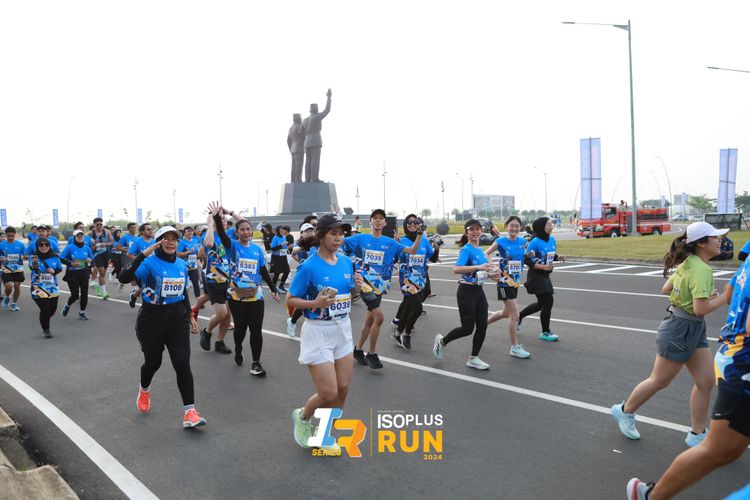 Race photo from ISOPlus Run 2024 Jakarta