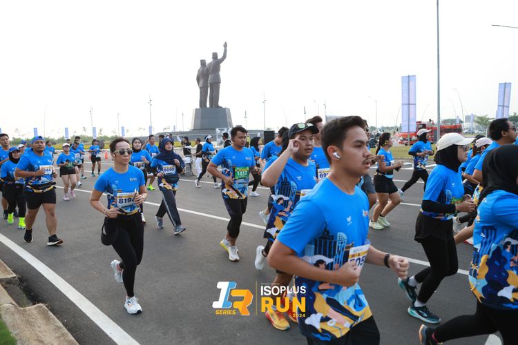 Race photo from ISOPlus Run 2024 Jakarta