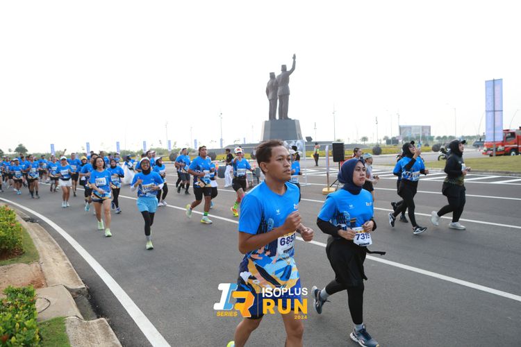 Race photo from ISOPlus Run 2024 Jakarta