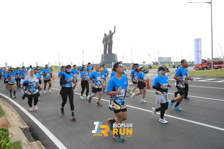 Race photo from ISOPlus Run 2024 Jakarta