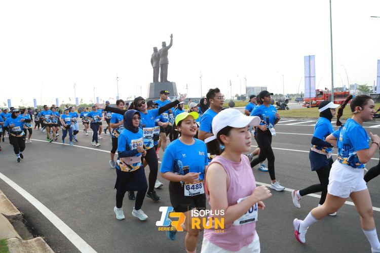 Race photo from ISOPlus Run 2024 Jakarta