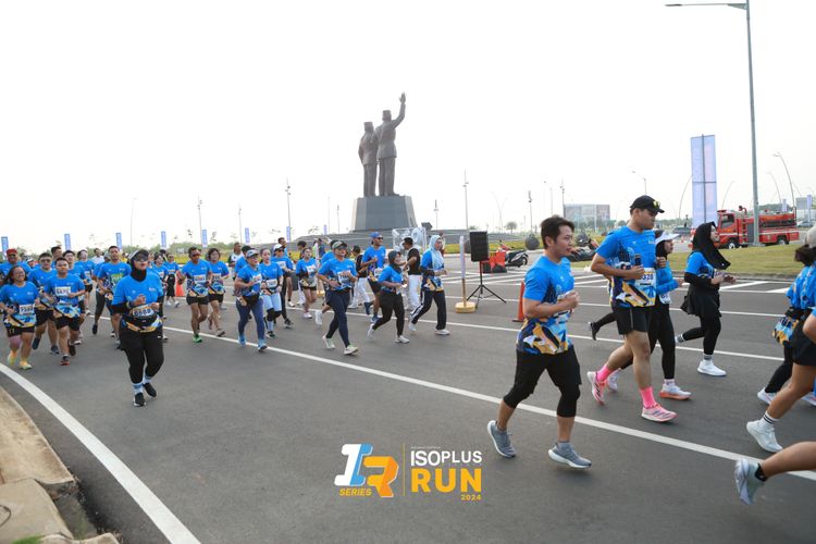 Race photo from ISOPlus Run 2024 Jakarta