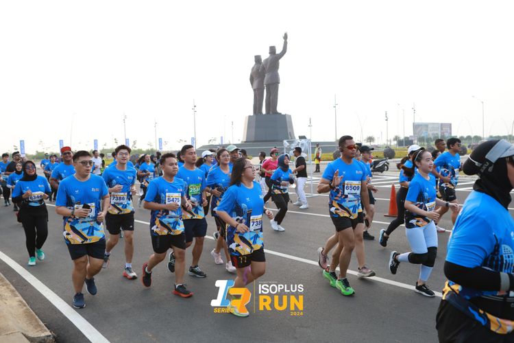 Race photo from ISOPlus Run 2024 Jakarta