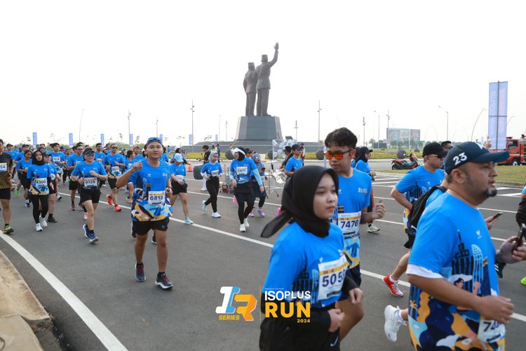 Race photo from ISOPlus Run 2024 Jakarta