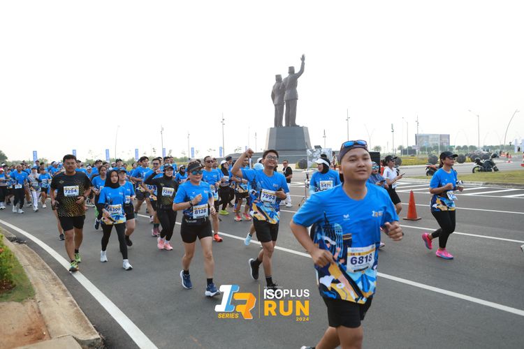 Race photo from ISOPlus Run 2024 Jakarta
