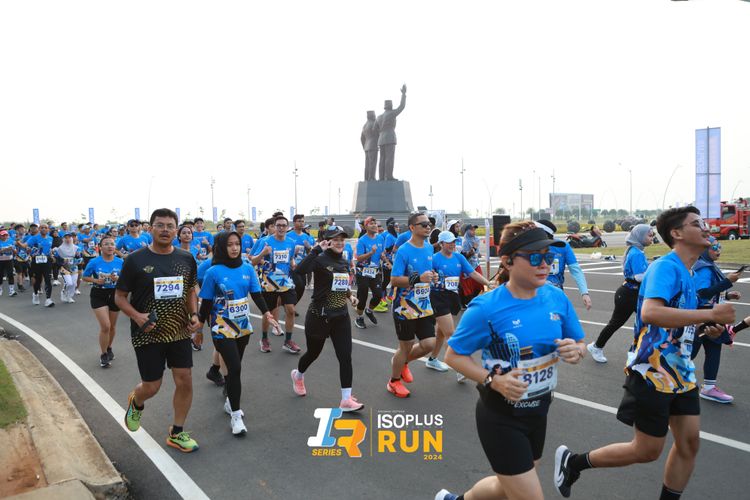 Race photo from ISOPlus Run 2024 Jakarta