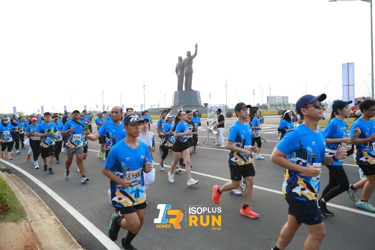 Race photo from ISOPlus Run 2024 Jakarta