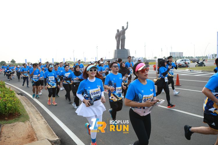 Race photo from ISOPlus Run 2024 Jakarta