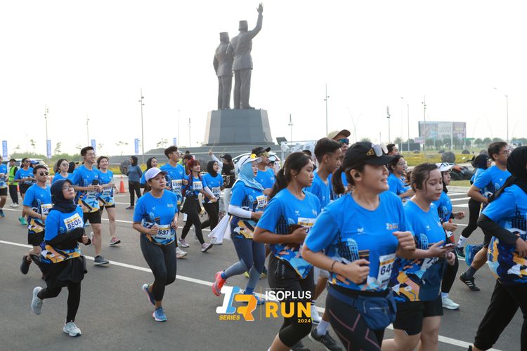 Race photo from ISOPlus Run 2024 Jakarta