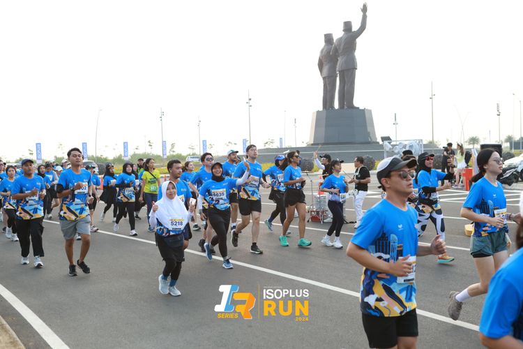 Race photo from ISOPlus Run 2024 Jakarta