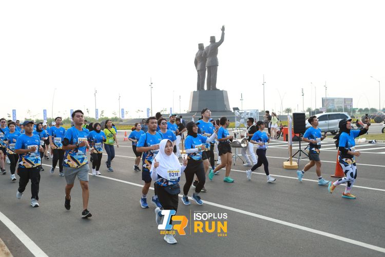 Race photo from ISOPlus Run 2024 Jakarta