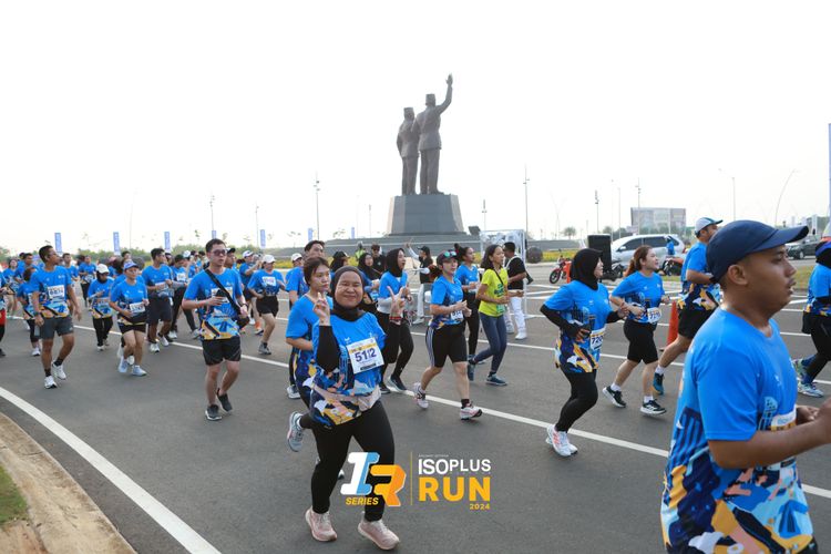 Race photo from ISOPlus Run 2024 Jakarta