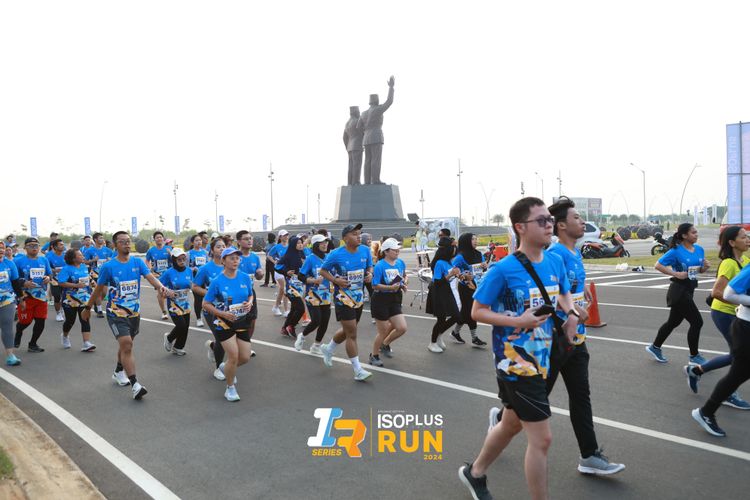 Race photo from ISOPlus Run 2024 Jakarta