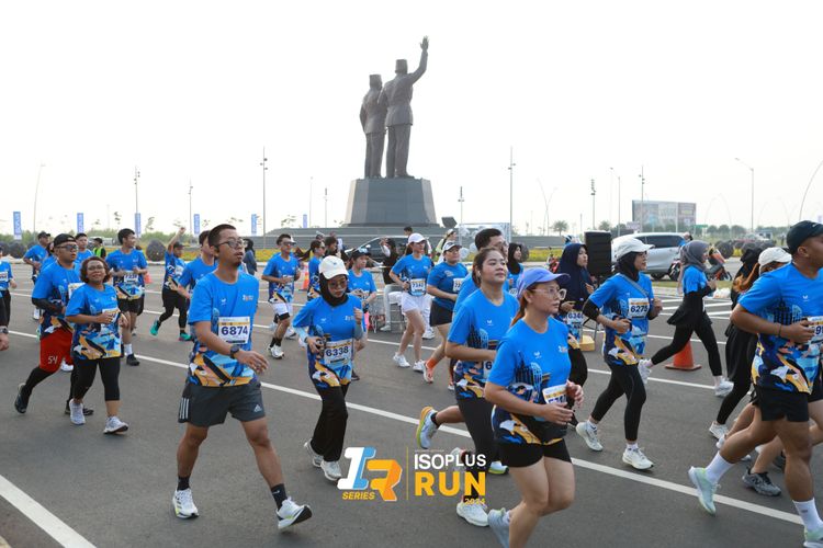 Race photo from ISOPlus Run 2024 Jakarta