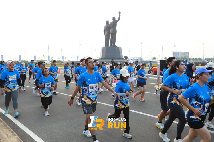 Race photo from ISOPlus Run 2024 Jakarta